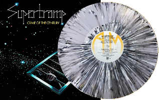 Supertramp - 1974 Crime of the Century - Translucent Grey vinyl LP  - 245 kr.